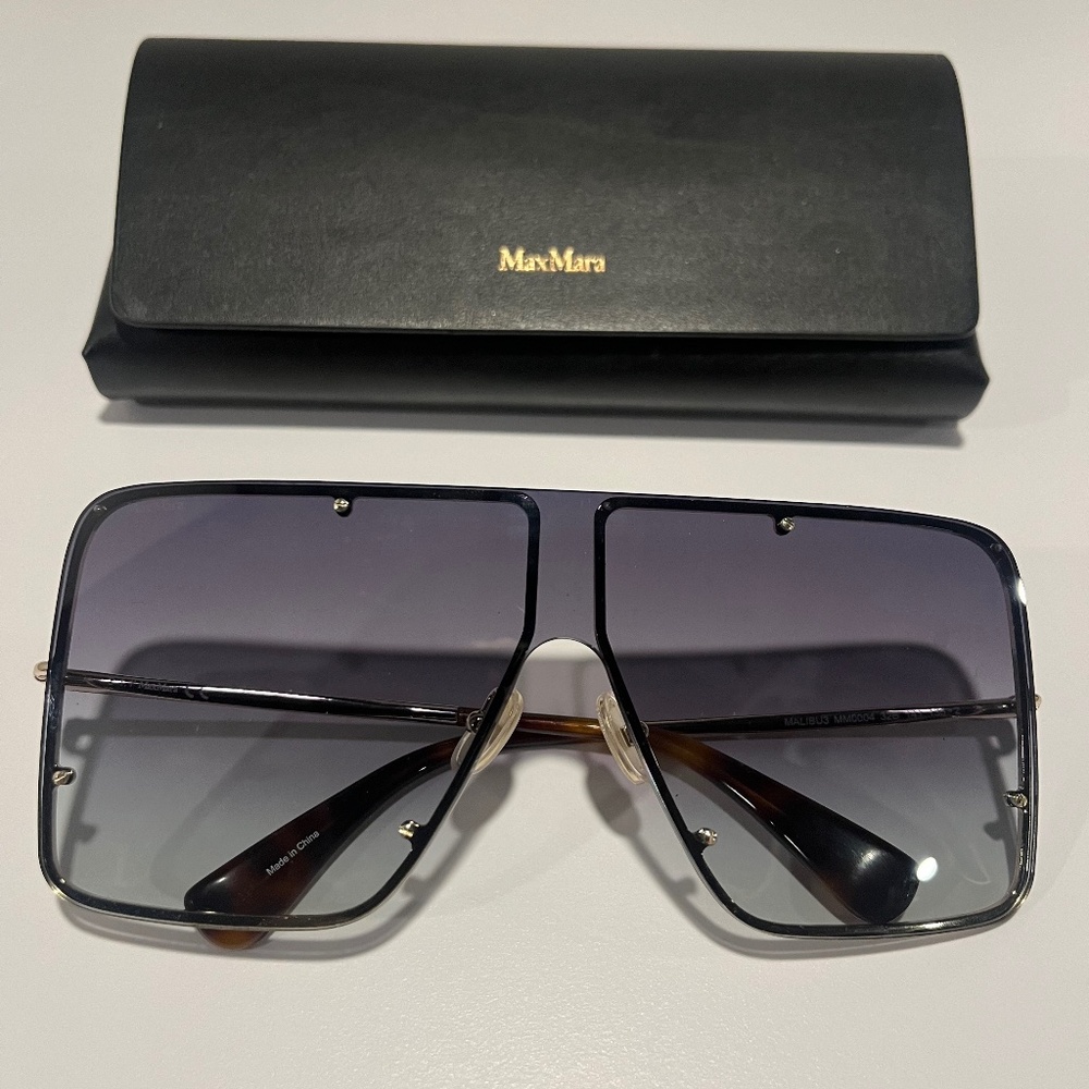 Max Mara shield sunglasses